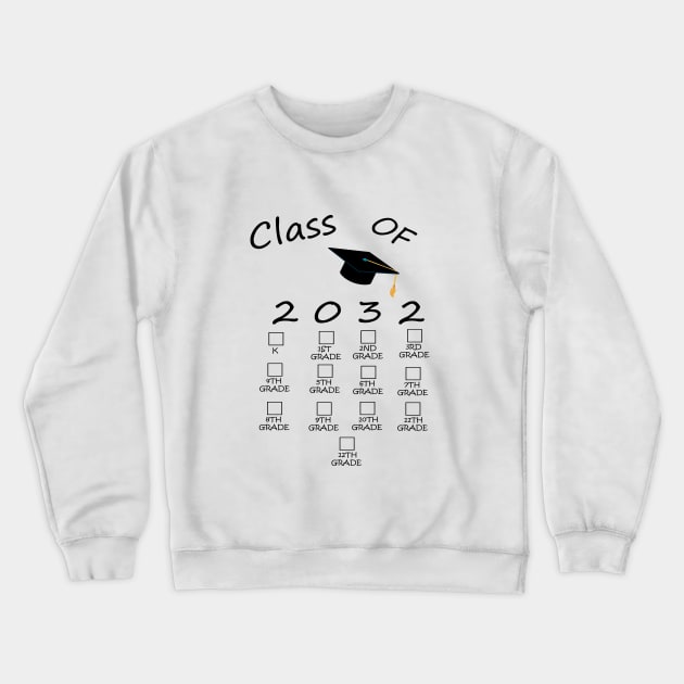 Class Of 2032 Shi, First Day Of School T-shirt, Pre-Kinder Shirt Teacher, Pre-K Teen Shirts T-Shirt Crewneck Sweatshirt by Awareness of Life